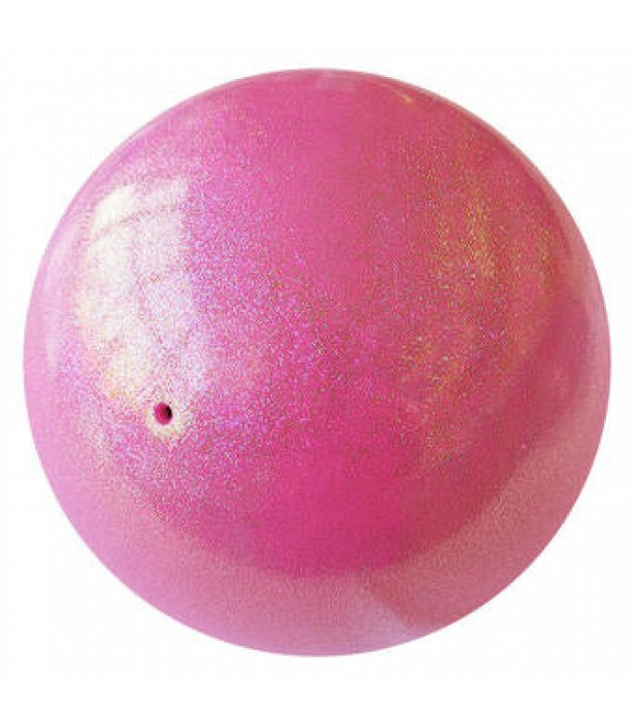 PELOTA PASTORELLI GLITER ROSA 16 CM